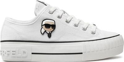 Trampki damskie wiosenne Karl Lagerfeld ze sklepu: eobuwie.pl w kategorii: Trampki damskie - zdjęcie WP-EBWP-9KUZS-09B_0000303651060
