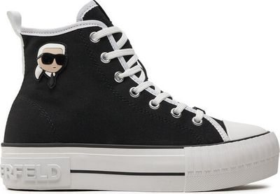 Trampki damskie wiosenne Karl Lagerfeld ze sklepu: eobuwie.pl w kategorii: Trampki damskie - zdjęcie WP-EBWP-9KUZS-09B_0000303651084