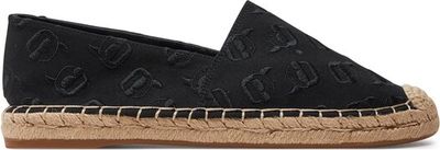 Espadryle damskie z nadrukami Karl Lagerfeld ze sklepu: eobuwie.pl w kategorii: Espadryle damskie - zdjęcie WP-EBWP-9KUZS-09B_0000303652456