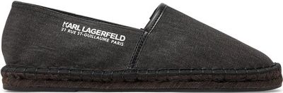 Espadryle męskie letnie Karl Lagerfeld ze sklepu: eobuwie.pl w kategorii: Espadryle męskie - zdjęcie WP-EBWP-9KUZS-09B_0000303654023