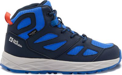 Jack Wolfskin - Buty trekkingowe dziecięce na wiosnę ze sklepu: eobuwie.pl w kategorii: Buty trekkingowe dziecięce - zdjęcie WP-EBWP-9KUZS-09B_0000303953089