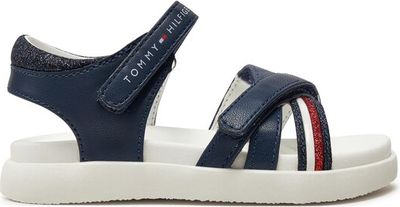 Sandały dziecięce na lato Tommy Hilfiger ze sklepu: eobuwie.pl w kategorii: Sandały dziecięce - zdjęcie WP-EBWP-9KUZS-09B_0000304032158