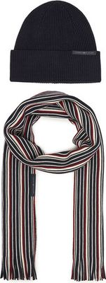 Czapka zimowa męska Tommy Hilfiger ze sklepu: eobuwie.pl w kategorii: Czapki zimowe męskie - zdjęcie WP-EBWP-9KUZS-09B_0000304085208