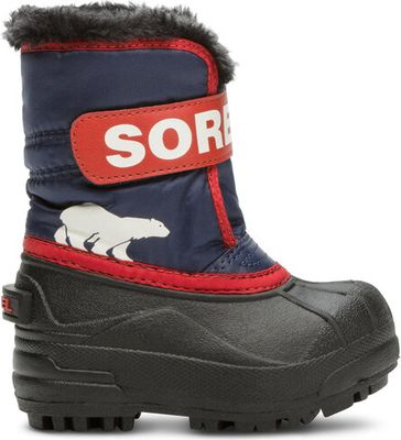 Buty zimowe dziecięce na zimę Sorel ze sklepu: eobuwie.pl w kategorii: Buty zimowe dziecięce - zdjęcie WP-EBWP-9KUZS-09B_0000304097164