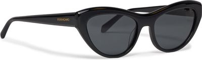 Okulary przeciwsłoneczne damskie jesienny Salvatore Ferragamo ze sklepu: eobuwie.pl w kategorii: Okulary przeciwsłoneczne damskie - zdjęcie WP-EBWP-9KUZS-09B_0000304106866