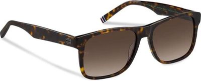 Okulary przeciwsłoneczne damskie na lato Tommy Hilfiger ze sklepu: eobuwie.pl w kategorii: Okulary przeciwsłoneczne damskie - zdjęcie WP-EBWP-9KUZS-09B_0000304110559
