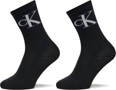 Calvin Klein Jeans - Skarpetki damskie bez wzorów casualowe ze sklepu: eobuwie.pl w kategorii: Skarpetki damskie - zdjęcie WP-EBWP-9KUZS-09B_0000304187872