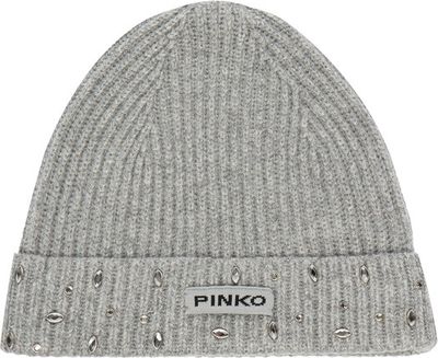 Czapka zimowa damska elegancka Pinko ze sklepu: eobuwie.pl w kategorii: Czapki zimowe damskie - zdjęcie WP-EBWP-9KUZS-09B_0000304266805