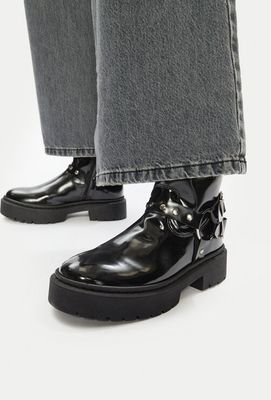 Botki jesienne Steve Madden ze sklepu: eobuwie.pl w kategorii: Botki - zdjęcie WP-EBWP-9KUZS-09B_0000304364891