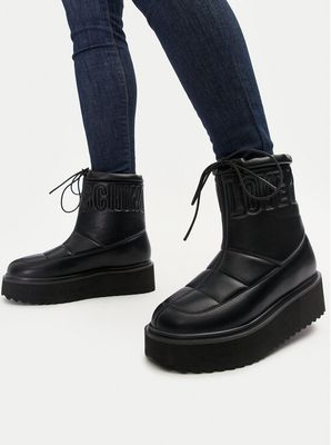 Love Moschino - Botki jesienne ze sklepu: eobuwie.pl w kategorii: Botki - zdjęcie WP-EBWP-9KUZS-09B_0000304374241