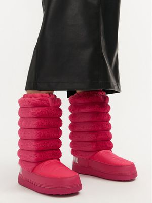 Śniegowce damskie zimowe Love Moschino ze sklepu: eobuwie.pl w kategorii: Śniegowce damskie - zdjęcie WP-EBWP-9KUZS-09B_0000304374463