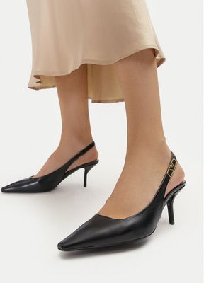 Czółenka eleganckie Emporio Armani ze sklepu: eobuwie.pl w kategorii: Czółenka - zdjęcie WP-EBWP-9KUZS-09B_0000304378782