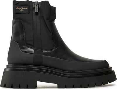 Botki na jesień Pepe Jeans ze sklepu: eobuwie.pl w kategorii: Botki - zdjęcie WP-EBWP-9KUZS-09B_0000304417177