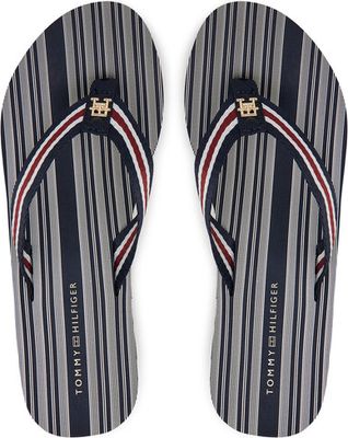Klapki damskie na wiosnę Tommy Hilfiger ze sklepu: eobuwie.pl w kategorii: Klapki damskie - zdjęcie WP-EBWP-9KUZS-09B_0000304425318