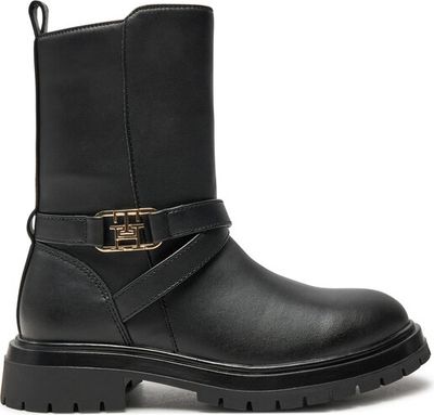 Buty zimowe dziecięce na zimę Tommy Hilfiger ze sklepu: eobuwie.pl w kategorii: Buty zimowe dziecięce - zdjęcie WP-EBWP-9KUZS-09B_0000304426247