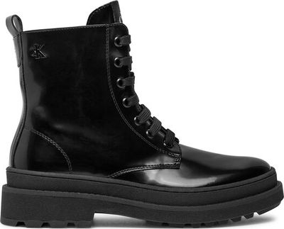 Calvin Klein Jeans - Buty zimowe dziecięce na zimę ze sklepu: eobuwie.pl w kategorii: Buty zimowe dziecięce - zdjęcie WP-EBWP-9KUZS-09B_0000304427398