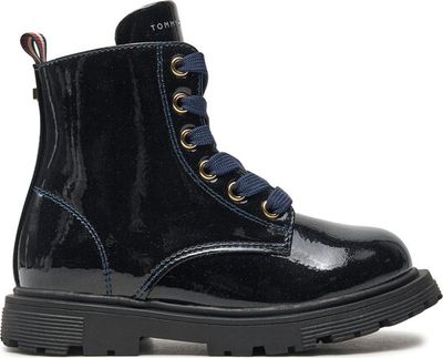 Buty zimowe dziecięce na zimę Tommy Hilfiger ze sklepu: eobuwie.pl w kategorii: Buty zimowe dziecięce - zdjęcie WP-EBWP-9KUZS-09B_0000304427466