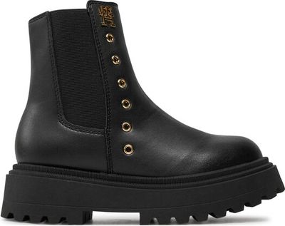Buty zimowe dziecięce zimowe Tommy Hilfiger ze sklepu: eobuwie.pl w kategorii: Buty zimowe dziecięce - zdjęcie WP-EBWP-9KUZS-09B_0000304428050