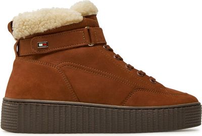 Botki jesienne Tommy Hilfiger ze sklepu: eobuwie.pl w kategorii: Botki - zdjęcie WP-EBWP-9KUZS-09B_0000304439124