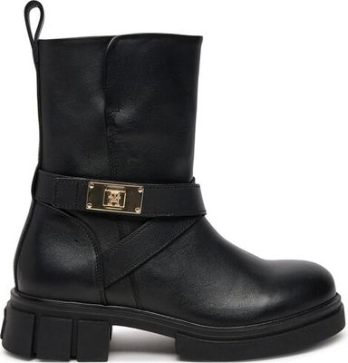 Botki jesienne Tommy Hilfiger ze sklepu: eobuwie.pl w kategorii: Botki - zdjęcie WP-EBWP-9KUZS-09B_0000304439490