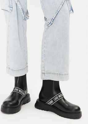 Botki na jesień Love Moschino ze sklepu: eobuwie.pl w kategorii: Botki - zdjęcie WP-EBWP-9KUZS-09B_0000304542060