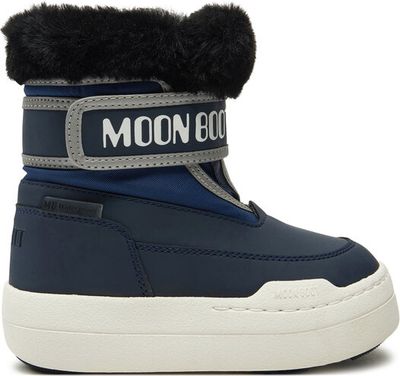 Buty zimowe dziecięce na zimę Moon Boot ze sklepu: eobuwie.pl w kategorii: Buty zimowe dziecięce - zdjęcie WP-EBWP-9KUZS-09B_0000304572272