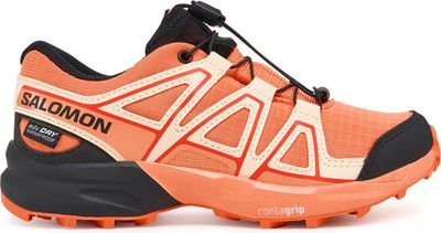 Buty trekkingowe dziecięce na wiosnę Salomon ze sklepu: eobuwie.pl w kategorii: Buty trekkingowe dziecięce - zdjęcie WP-EBWP-9KUZS-09B_0000304711404