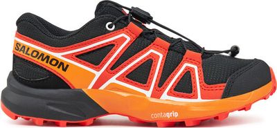 Salomon - Buty trekkingowe dziecięce na wiosnę ze sklepu: eobuwie.pl w kategorii: Buty trekkingowe dziecięce - zdjęcie WP-EBWP-9KUZS-09B_0000304713545