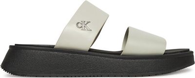 Calvin Klein Jeans - Klapki damskie na lato ze sklepu: eobuwie.pl w kategorii: Klapki damskie - zdjęcie WP-EBWP-9KUZS-09B_0000304825811
