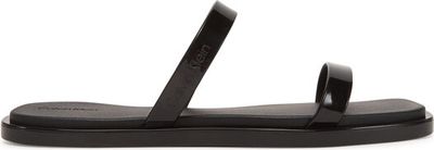 Klapki damskie eleganckie Calvin Klein ze sklepu: eobuwie.pl w kategorii: Klapki damskie - zdjęcie WP-EBWP-9KUZS-09B_0000304830778