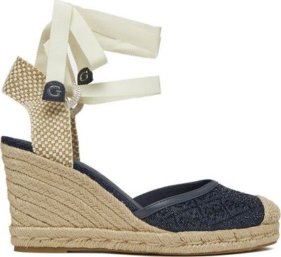 Espadryle damskie na lato Guess ze sklepu: eobuwie.pl w kategorii: Espadryle damskie - zdjęcie WP-EBWP-9KUZS-09B_0000304881862