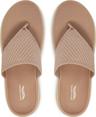 Klapki damskie na wiosnę Skechers ze sklepu: eobuwie.pl w kategorii: Klapki damskie - zdjęcie WP-EBWP-9KUZS-09B_0000304905735