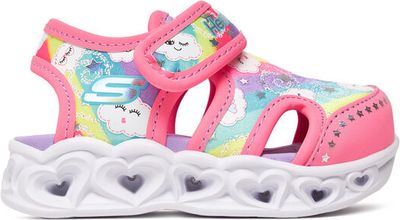 Sandały dziecięce na lato Skechers ze sklepu: eobuwie.pl w kategorii: Sandały dziecięce - zdjęcie WP-EBWP-9KUZS-09B_0000304905971