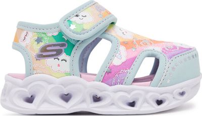 Sandały dziecięce na lato Skechers ze sklepu: eobuwie.pl w kategorii: Sandały dziecięce - zdjęcie WP-EBWP-9KUZS-09B_0000304905988