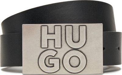 HUGO - Pasek jesienny ze sklepu: eobuwie.pl w kategorii: Paski męskie - zdjęcie WP-EBWP-9KUZS-09B_0000304954702