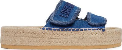 Love Moschino - Espadryle damskie letnie ze sklepu: eobuwie.pl w kategorii: Espadryle damskie - zdjęcie WP-EBWP-9KUZS-09B_0000304970696