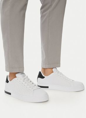 Trampki męskie wiosenne Armani Exchange ze sklepu: eobuwie.pl w kategorii: Trampki męskie - zdjęcie WP-EBWP-9KUZS-09B_0000304984471