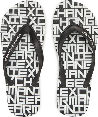 Klapki męskie na lato Armani Exchange ze sklepu: eobuwie.pl w kategorii: Klapki męskie - zdjęcie WP-EBWP-9KUZS-09B_0000304984594