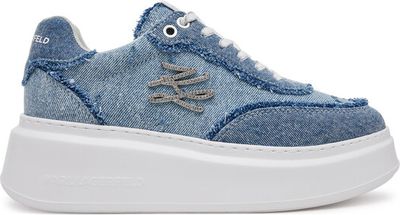 Buty sportowe damskie na wiosnę Karl Lagerfeld ze sklepu: eobuwie.pl w kategorii: Buty sportowe damskie - zdjęcie WP-EBWP-9KUZS-09B_0000305071637
