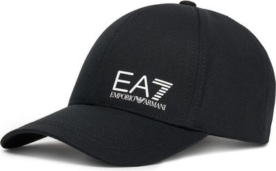 EA7 Emporio Armani - Czapka z daszkiem damska na jesień ze sklepu: eobuwie.pl w kategorii: Czapki z daszkiem damskie - zdjęcie WP-EBWP-9KUZS-09B_0000305090690