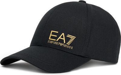 Czapka z daszkiem damska jesienny EA7 Emporio Armani ze sklepu: eobuwie.pl w kategorii: Czapki z daszkiem damskie - zdjęcie WP-EBWP-9KUZS-09B_0000305090706
