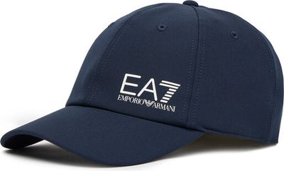 Czapka z daszkiem męska na jesień EA7 Emporio Armani ze sklepu: eobuwie.pl w kategorii: Czapki z daszkiem męskie - zdjęcie WP-EBWP-9KUZS-09B_0000305090782