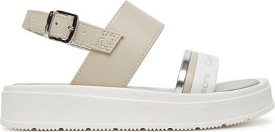 Sandały dziecięce letnie Calvin Klein Jeans ze sklepu: eobuwie.pl w kategorii: Sandały dziecięce - zdjęcie WP-EBWP-9KUZS-09B_0000305121837