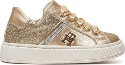 Buty sportowe dziecięce wiosenne Tommy Hilfiger ze sklepu: eobuwie.pl w kategorii: Buty sportowe dziecięce - zdjęcie WP-EBWP-9KUZS-09B_0000305127822