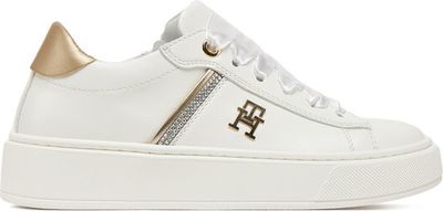 Buty sportowe dziecięce na wiosnę Tommy Hilfiger ze sklepu: eobuwie.pl w kategorii: Buty sportowe dziecięce - zdjęcie WP-EBWP-9KUZS-09B_0000305128614