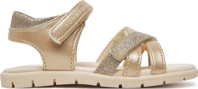 Sandały dziecięce na lato Tommy Hilfiger ze sklepu: eobuwie.pl w kategorii: Sandały dziecięce - zdjęcie WP-EBWP-9KUZS-09B_0000305132093