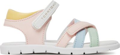 Sandały dziecięce na lato Tommy Hilfiger ze sklepu: eobuwie.pl w kategorii: Sandały dziecięce - zdjęcie WP-EBWP-9KUZS-09B_0000305132215