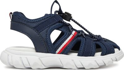Sandały dziecięce na lato Tommy Hilfiger ze sklepu: eobuwie.pl w kategorii: Sandały dziecięce - zdjęcie WP-EBWP-9KUZS-09B_0000305132376
