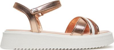Sandały dziecięce na lato Tommy Hilfiger ze sklepu: eobuwie.pl w kategorii: Sandały dziecięce - zdjęcie WP-EBWP-9KUZS-09B_0000305133892