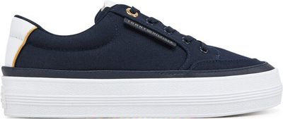 Buty sportowe damskie na wiosnę Tommy Hilfiger ze sklepu: eobuwie.pl w kategorii: Buty sportowe damskie - zdjęcie WP-EBWP-9KUZS-09B_0000305156013